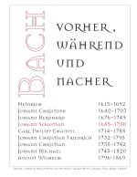 Bach - vorher, wahrend und nachher