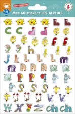 Mes 60 stickers LES ALPHAS - Nouvelle édition 2022