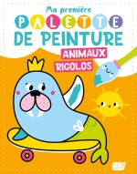 MA PREMIÈRE PALETTE DE PEINTURE - ANIMAUX RIGOLOS