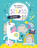 MES TABLEAUX À COLORIER STRASS - LICORNES