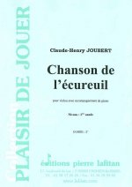 CLAUDE-HENRY JOUBERT : CHANSON DE L'ECUREUIL - VIOLON ET PIANO