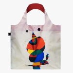 LOQI JOAN MIRO Woman, Bird and Star Recycled Bag