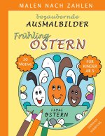 Bezaubernde Ausmalbilder Malen nach Zahlen - Fruhling-Ostern