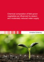 Chemical composition of field grown vegetables as influenced by season and moderately reduced water supply