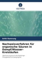 Nachweisverfahren für organische Säuren in Dampf/Wasser-Kreisläufen