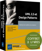 UML 2.5 ET DESIGN PATTERNS - COFFRET DE 2 LIVRES : MAITRISEZ LES MODELES DE CONCEPTION