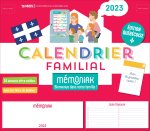 Calendrier familial Mémoniak 2023 spécial Québec, calendrier mensuel (sept. 2022- déc. 2023)