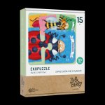 Ekopuzzle dwuelementowe Zaprzyjaźnij się z owadami 15 par