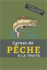 Carnet de pêche à la truite - Plus de 100 pages à compléter