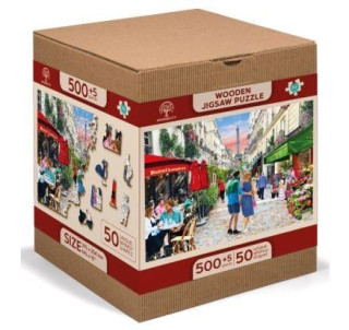 Wooden City Puzzle Paříž 505 dílků