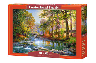 Puzzle 3000 Wzdłuż rzeki C-300532-2