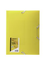 Teczka z gumką A4 PP-101 Penmate żółta