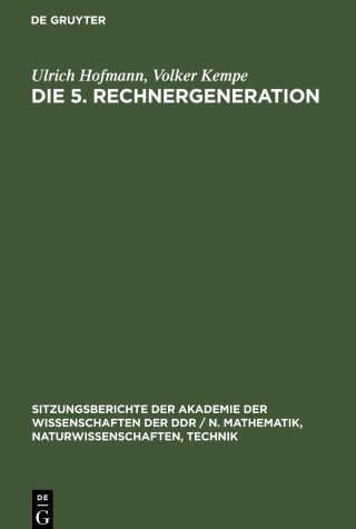 5. Rechnergeneration
