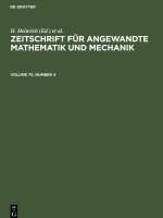 Zeitschrift fur Angewandte Mathematik und Mechanik