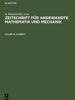 Zeitschrift fur Angewandte Mathematik und Mechanik