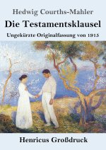 Testamentsklausel (Grossdruck)