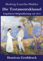 Testamentsklausel (Grossdruck)