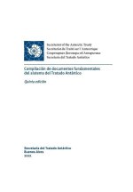Compilacion de documentos fundamentales del sistema del Tratado Antartico. Quinta edicion