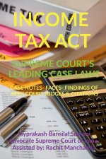 Income Tax Act- Supreme Court's Leading Case Laws