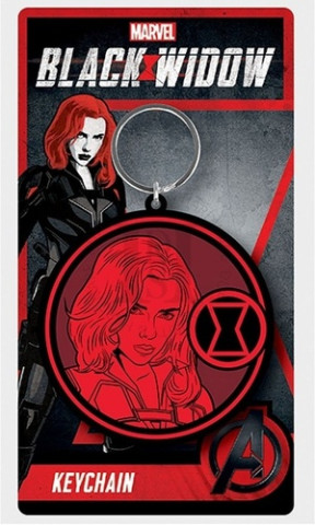 Klíčenka gumová Marvel Black Widow