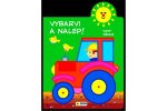 Vybarvi a nalep! Traktor