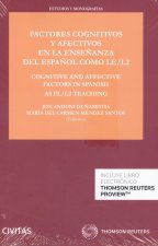 Factores cognitivos y afectivos en la enseñanza del español como LE/l2 (Papel +