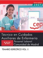 Técnico en Cuidados Auxiliares de Enfermería (Personal Laboral). Comunidad de Ma