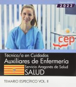 TECNICO,A CUIDADO AUXILIAR ENFERMERIA ARAGON TEM ESP VOL 2
