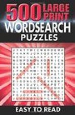 500 Large Print Wordsearch Puzzles