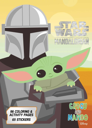 Star Wars Mandalorian: Grogu and Mando: With Stickers