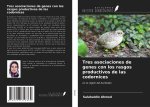 Tres asociaciones de genes con los rasgos productivos de las codornices