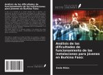 Análisis de las dificultades de funcionamiento de las instalaciones para jóvenes en Burkina Faso: