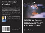 Evaluación de la aplicación del protocolo nacional de AIEPI en ni?os con desnutrición aguda grave de 6 a 59 meses
