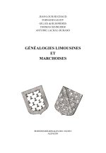 Généalogies Limousines et Marchoises T04