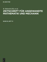 Zeitschrift fur Angewandte Mathematik und Mechanik