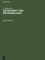 Zeitschrift fur Meteorologie