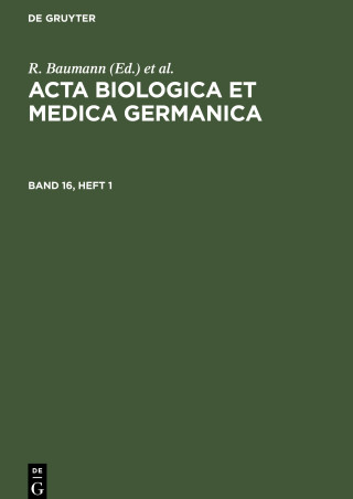 Acta Biologica et Medica Germanica