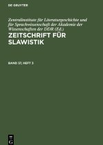 Zeitschrift fur Slawistik