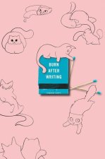 Burn After Writing (Purple with Cats)