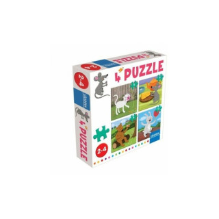 4 puzzle myška