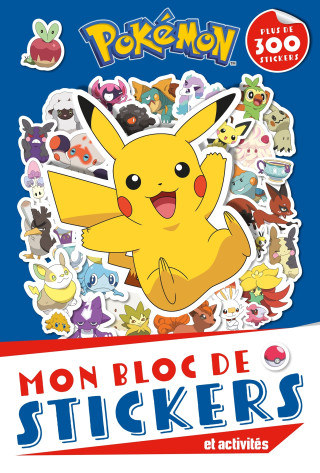 Pokémon - Mon bloc de stickers et activités