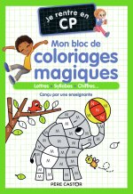 Mon bloc de coloriages magiques - CP