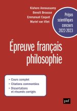 Prépas scientifiques 2022-2023. Epreuve Français/Philosophie