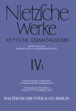Richard Wagner in Bayreuth (Unzeitgemäße Betrachtungen IV). Nachgelassene Fragmente Anfang 1875 - Frühling 1876. Nachgelassene Fragmente Anfang 1875 -