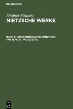 Vorlesungsaufzeichnungen (WS 1874/75 - WS 1878/79)
