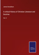 critical History of Christian Literature and Doctrine