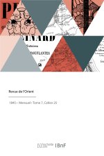 Revue de l'Orient