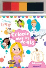 Colorie avec les doigts - Princesses
