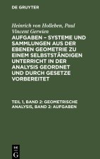 Geometrische Analysis, Band 2: Aufgaben