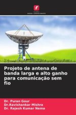 Projeto de antena de banda larga e alto ganho para comunicaç?o sem fio